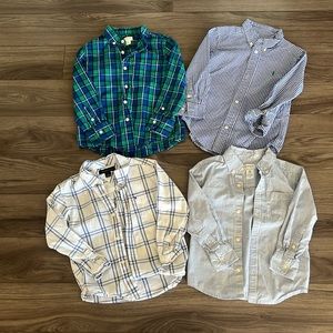 Toddler boys dress shirt bundle